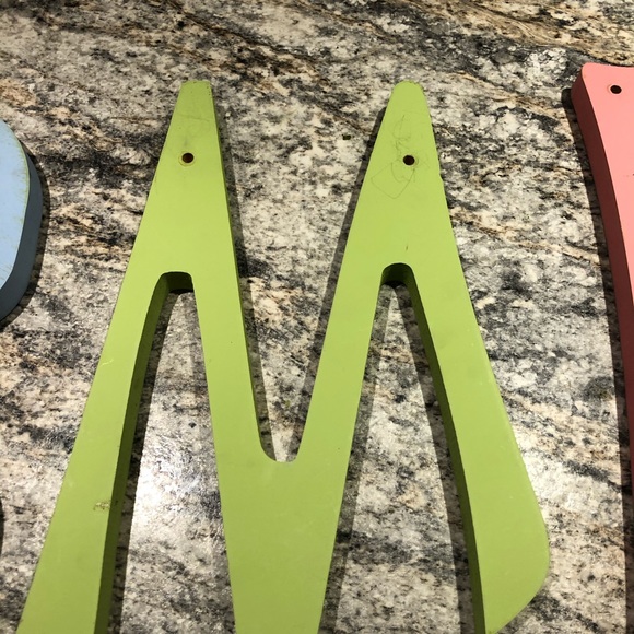 Wooden wall lettering - JASMIN - Picture 2 of 3